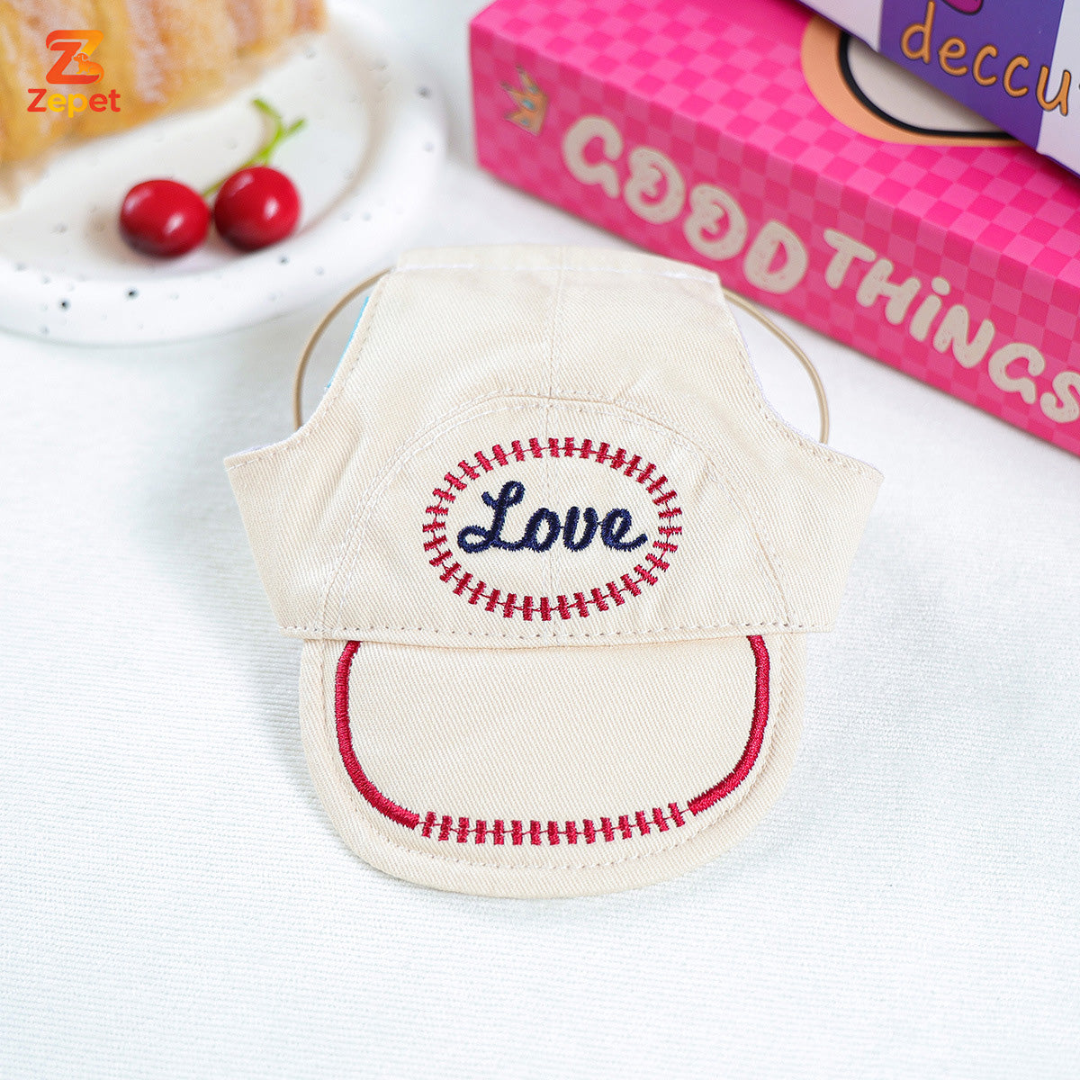 Cat Baseball Hat (Love Edition)