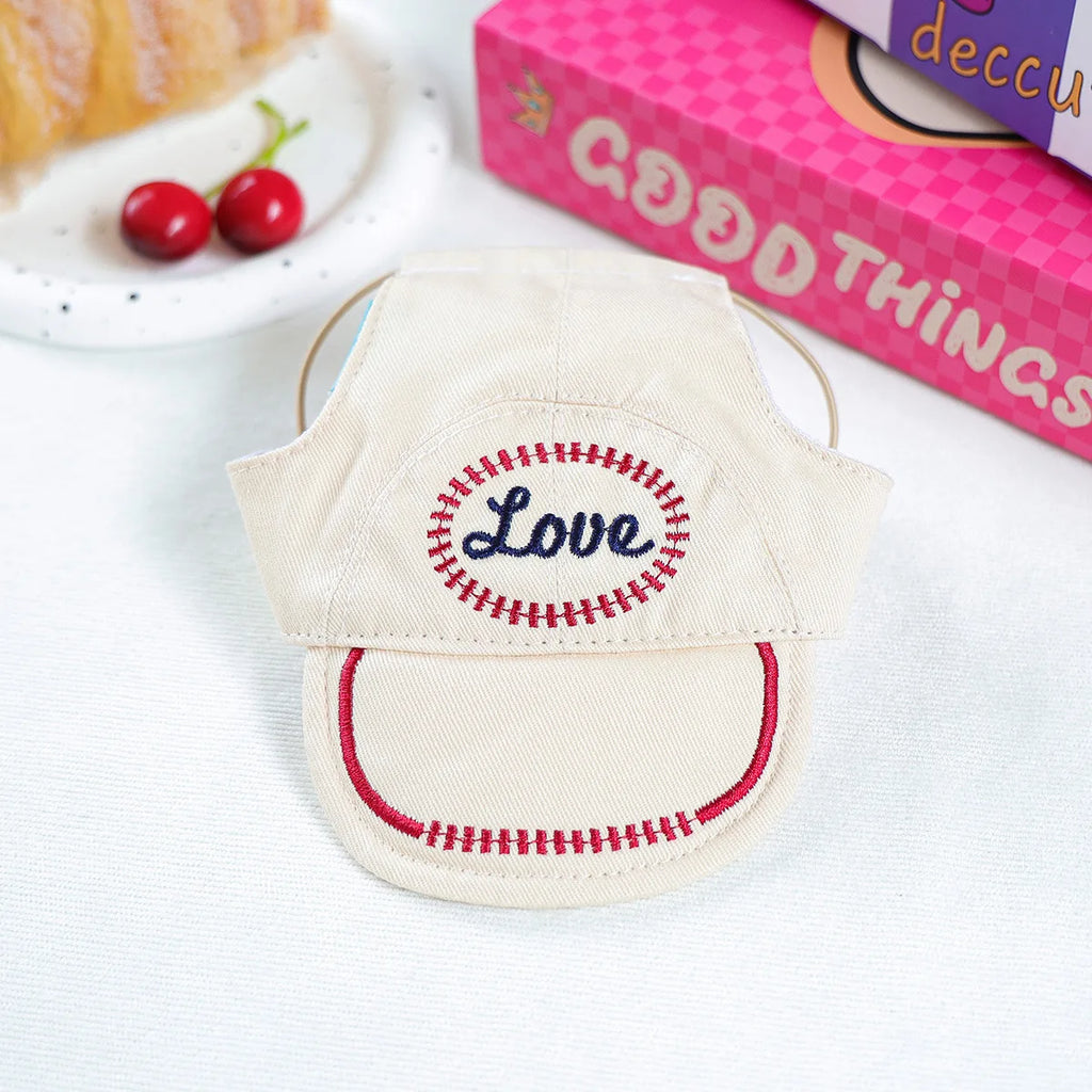 Love Print Baseball Cap