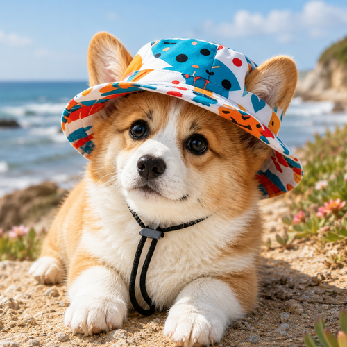 puppy bucket hat
